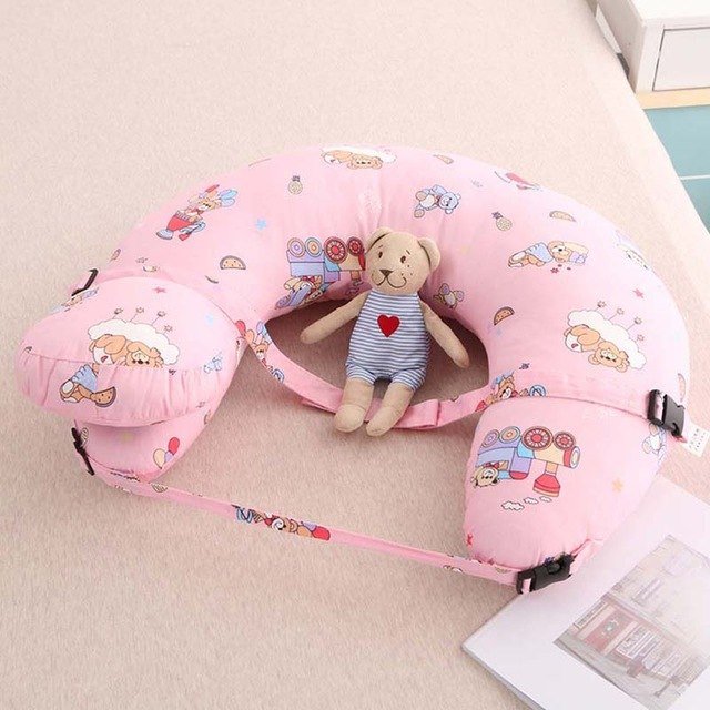 557220243 Breastfeeding Pillow Multifunctional Nursing Pillow Newborn Baby Feeding U-shaped Pillow Pregnant Woman Waist Comfort Cushion - Image 11