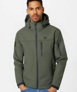 New intelligent constant temperature heating jacket for autumn and winter, soft shell cotton jacket, USB powered windproof and warm mountaineering suit