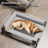 Pet Furniture: Elevated Mesh Dog Beds (Breathable with Cushion), Removable Dog Cribs, Cat Beds – For Patio Sunbathing 537319E6F92727B5CA6D163F8241E7C5 100x100