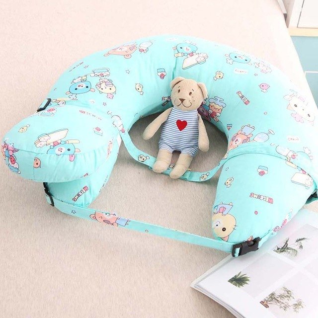 557220244 Breastfeeding Pillow Multifunctional Nursing Pillow Newborn Baby Feeding U-shaped Pillow Pregnant Woman Waist Comfort Cushion - Image 12