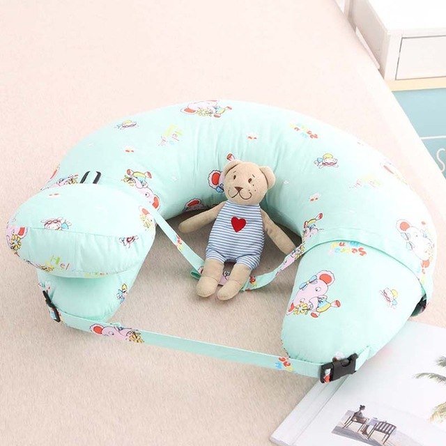 557220245 Breastfeeding Pillow Multifunctional Nursing Pillow Newborn Baby Feeding U-shaped Pillow Pregnant Woman Waist Comfort Cushion - Image 13