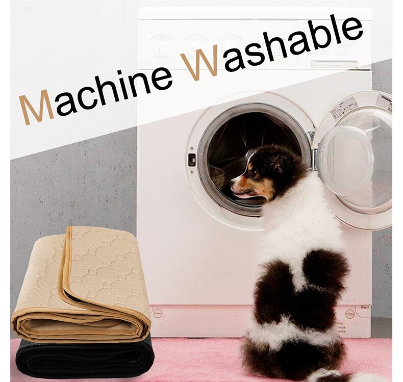 557232110 Reusable Dog Diaper Waterproof Pet Urine Mat Urine Water Absorbent Mat for Dog Cats Sleeping Bed Blanket Puppy Training Pads - Image 4