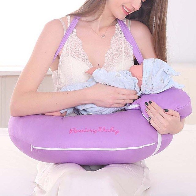 557220242 Breastfeeding Pillow Multifunctional Nursing Pillow Newborn Baby Feeding U-shaped Pillow Pregnant Woman Waist Comfort Cushion - Image 10