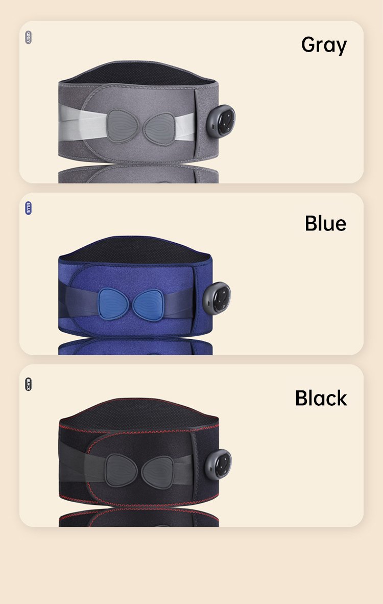 556874154 Electric Heating Waist Massage Belt Back Support Warm Hot Compress Palace Physiotherapy Waist Electric Abdominal Massager - Image 8