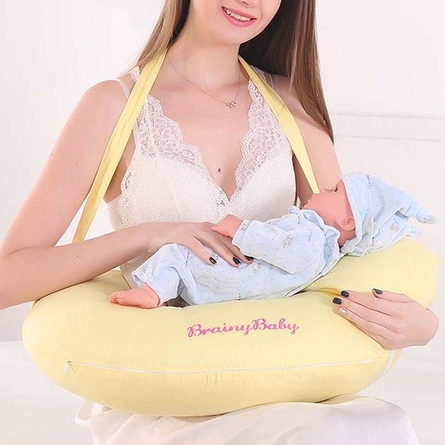 557220240 Breastfeeding Pillow Multifunctional Nursing Pillow Newborn Baby Feeding U-shaped Pillow Pregnant Woman Waist Comfort Cushion - Image 8