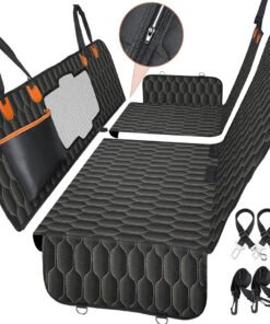 Four in one detachable pet car cushion waterproof dirt proof and scratch resistant rear trunk seat cushion for passenger seat