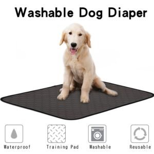 Reusable Dog Diaper Waterproof Pet Urine Mat Urine Water Absorbent Mat for Dog Cats Sleeping Bed Blanket Puppy Training Pads