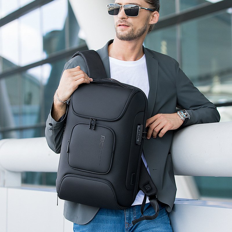 557053591 New Backpack Men's Backpack Men's Large Capacity Business Computer Backpack Outdoor Travel Backpack - Image 2