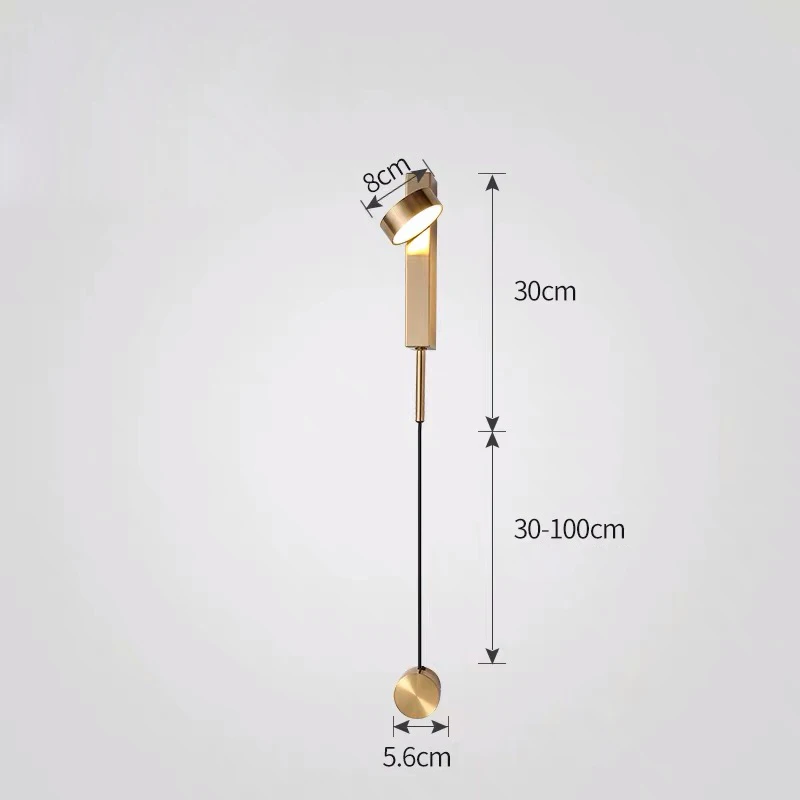 557063992 Modern LED Wall Lamp with Dimmable Switch for Living room Art Wall Light Nordic Wall Lighting Fixtures Indoor Decoration - Image 8