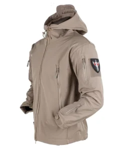 Army Shark Skin Soft Shell Clothes Tactical Windproof Waterproof jacket men Flight Pilot Hood Coat Military Field bomber Jacket