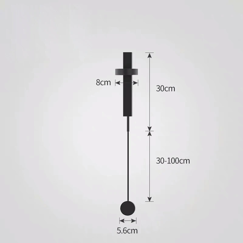 557063991 Modern LED Wall Lamp with Dimmable Switch for Living room Art Wall Light Nordic Wall Lighting Fixtures Indoor Decoration - Image 7