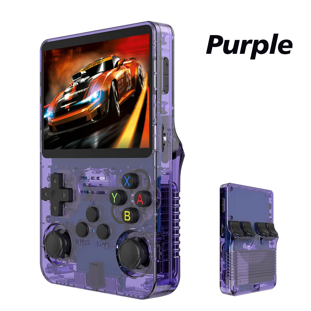 557211999 BOYHOM R36S Retro Handheld Video Game Console Linux System 3.5 Inch IPS Screen R35s Pro Portable Pocket Video Player 64GB Games - Image 2