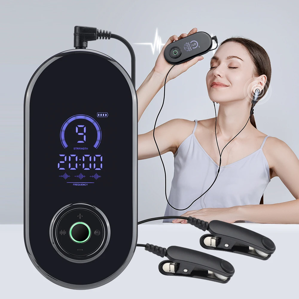 556873308 Microcurrent Stimulation CES Sleeping Aid Device for Insomnia Anxiety Depression Migraine - Electrotherapy for Better Sleep