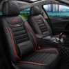 Elegant Universal Faux Leather Car Seat Cover by Tand: Easy-Clean, Comfort Design, Fits Major Models - Enhance Your Car's