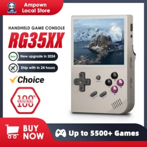 ANBERNIC RG35XX Handheld Game Console H700 Processor 3.5'' IPS Screen Linux System Retro Portable Video Console 2024 New Model