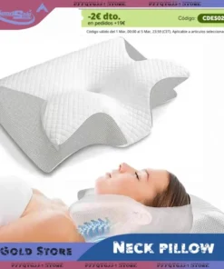 Sleep Memory Pillow Butterfly Memory Foam Neck Pillows Contoured Sleep For Neck Pain Relief Stomach Support Comfortable Pillow