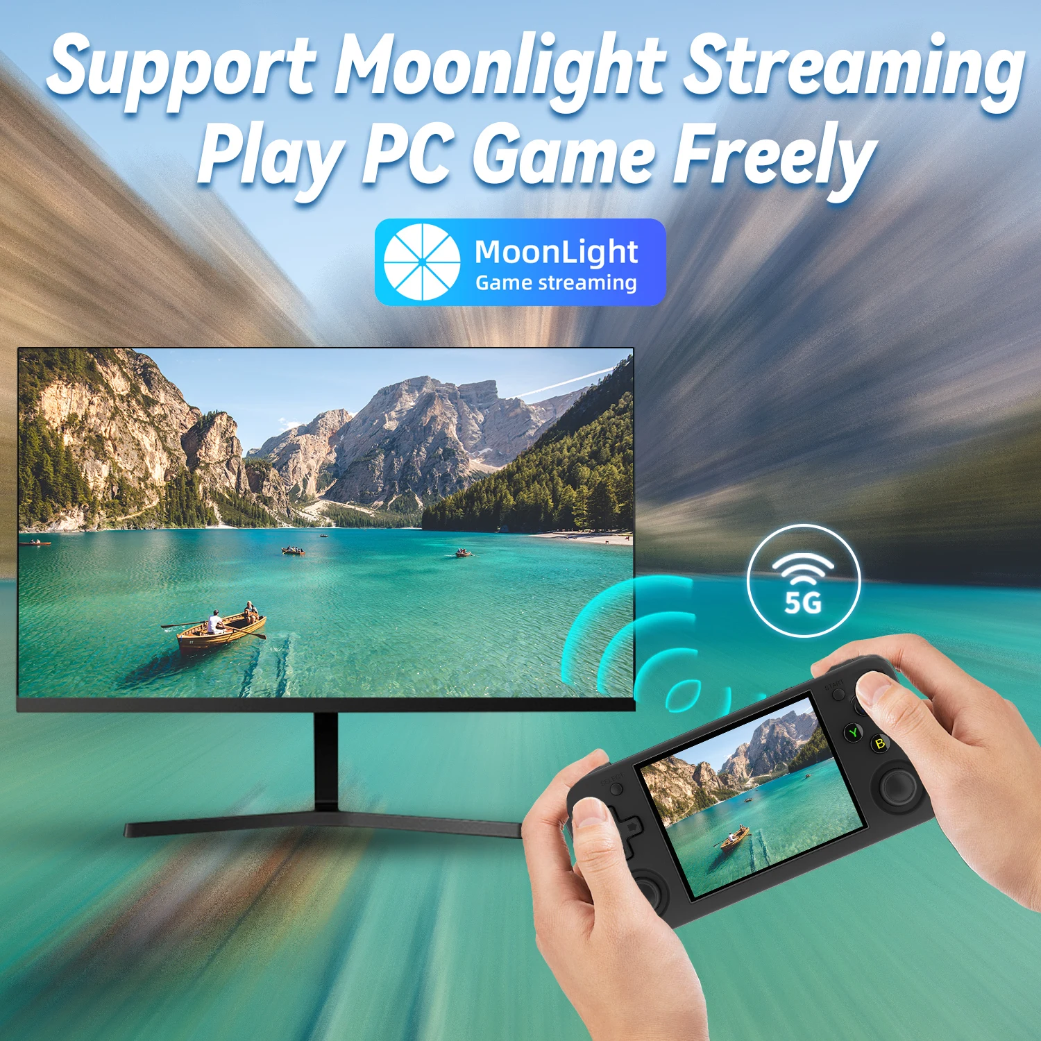 557211736 ANBERNIC RG35XX H Retro Handheld Game Video Player Console 3.5Inch IPS full viewing angle H700 quad HD Bluetooth 3300 mAh Gift - Image 6