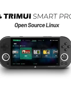 Trimui Smart Pro Handheld Game Console 4.96''IPS Screen Linux System Joystick RGB Lighting Smartpro Retro Video Game Player Gift