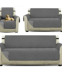 Waterproof Sofa Cover Anti-wear Couch Cover For Dog Pet Kids Recliner Armchair Furniture Slipcovers 1/2/3 Seater Protect Cover