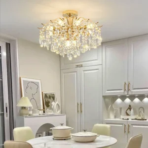 Modern Luxury Crystal Ceiling Chandelier For Living Room dining room Bedroom Ceiling Lamp LED Lights home appliance AC85-260V