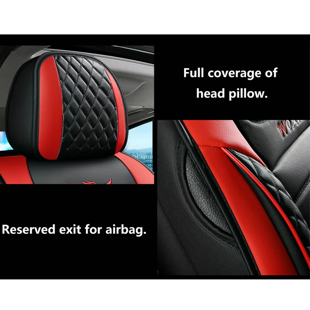 557134159 Elegant Universal Faux Leather Car Seat Cover by Tand: Easy-Clean, Comfort Design, Fits Major Models - Enhance Your Car's - Image 5