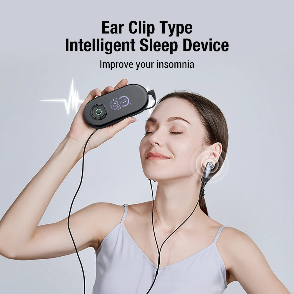 556873309 Microcurrent Stimulation CES Sleeping Aid Device for Insomnia Anxiety Depression Migraine - Electrotherapy for Better Sleep - Image 2