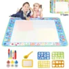 100x80CM Magic Water Drawing Mat with Reusable Magic Pens Doodle Montessori Painting Board Educational Toys Kids Gifts 39X31in Sb0f0ced69e054e8cb6569e36a7c76a0e3 100x100