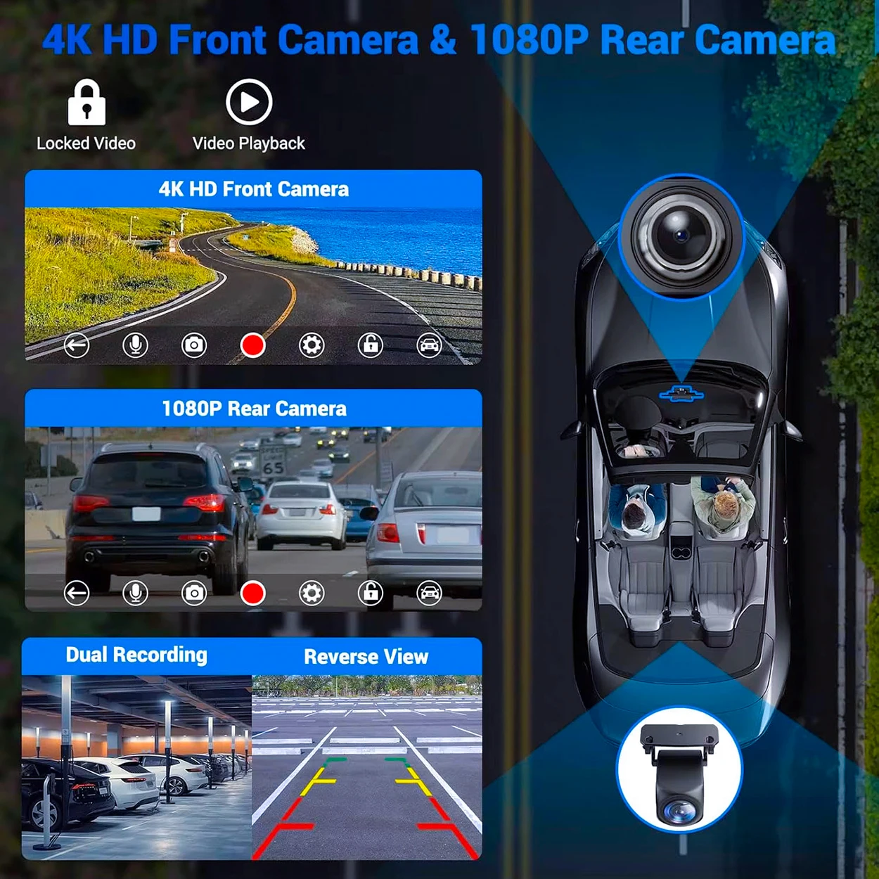 557399717 Pionray 7/10 inches android auto Universal Portable CarPlay for Car Screen Car Radio Video Wireless Carplay Screen for Apple - Image 6