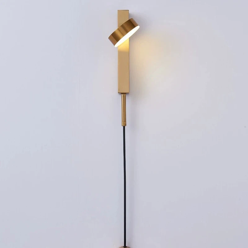 557063987 Modern LED Wall Lamp with Dimmable Switch for Living room Art Wall Light Nordic Wall Lighting Fixtures Indoor Decoration - Image 3